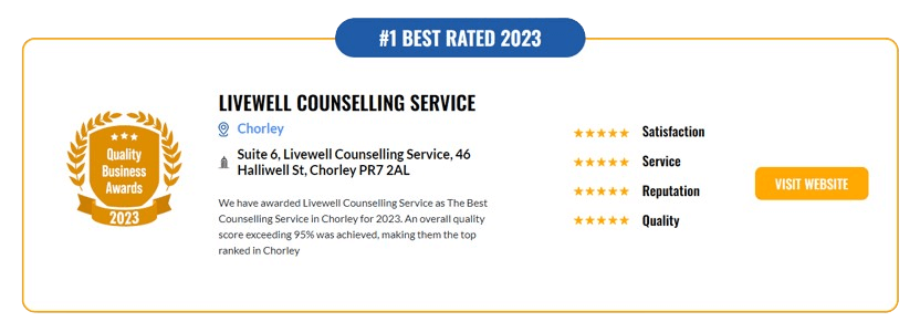 livewell counselling business award 2023